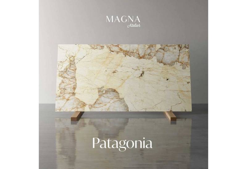 MAGNA Atelier Esstisch BERGEN OVAL aus ECHTEM MARMOR, ovaler Esstisch, Metallgestell, Exclusive Line, 200x100x75cm von MAGNA Atelier