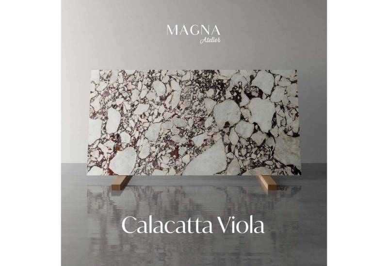 MAGNA Atelier Esstisch BERGEN OVAL mit Marmor Tischplatte, ovaler Esstisch, Metallgestell, Exclusive Line, 200x100x75cm von MAGNA Atelier