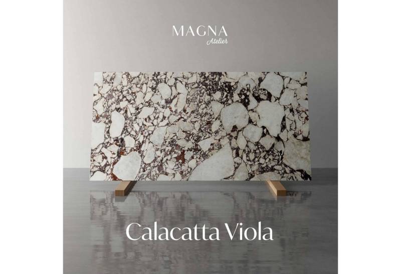 MAGNA Atelier Esstisch BERGEN OVAL aus ECHTEM MARMOR, ovaler Esstisch, Metallgestell, Exclusive Line, 200x100x75cm von MAGNA Atelier