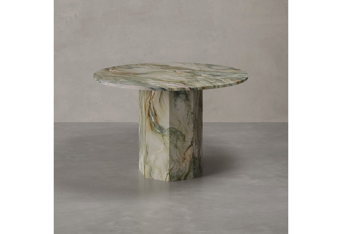 MAGNA Atelier Esstisch Octagon Exclusive Line (Einzelstück, keine Sets), Exklusive Natursteine, handgefertigt von MAGNA Atelier