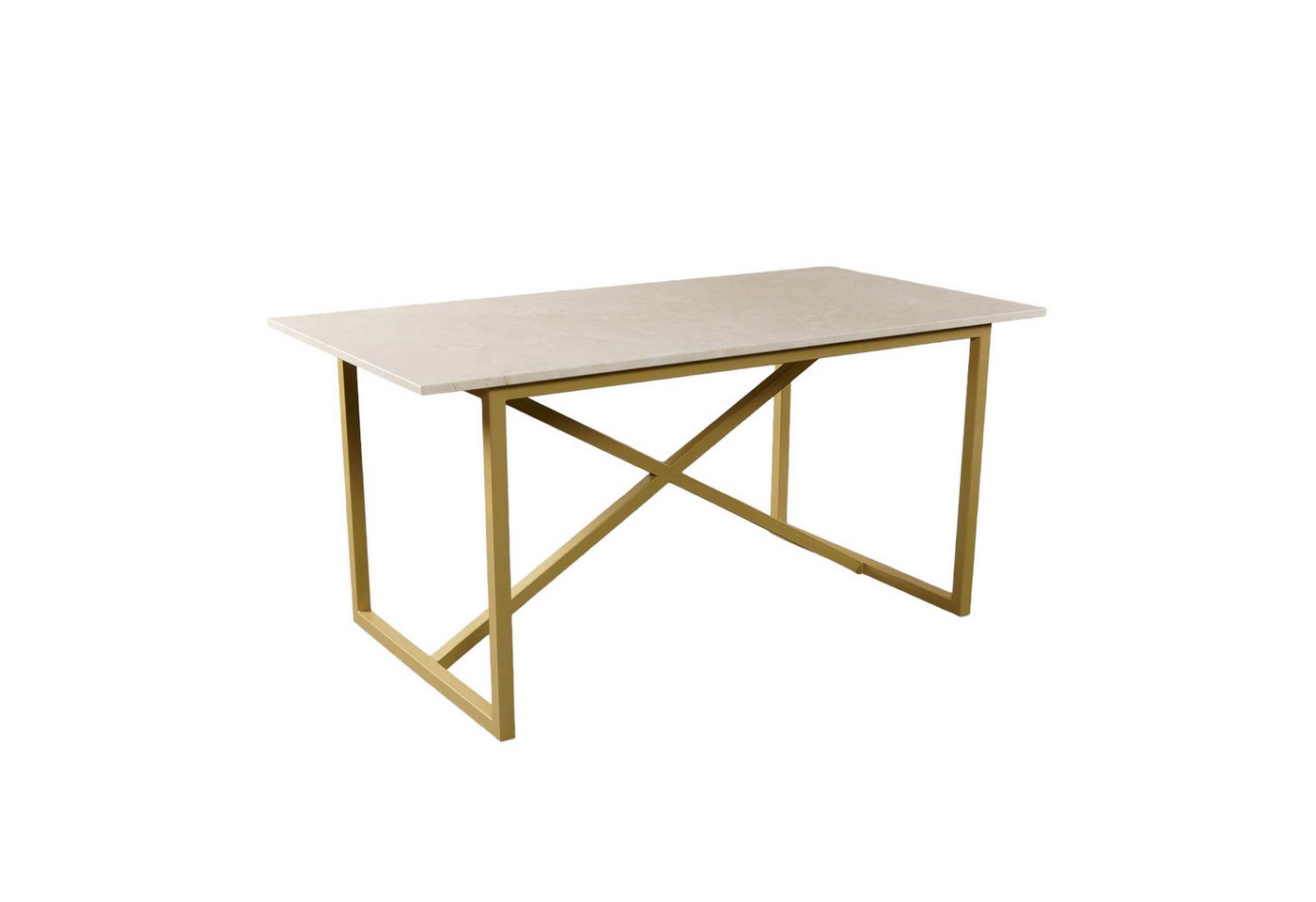 MAGNA Atelier Esstisch PRAG mit Marmor Tischplatte für den Außenbereich, Outdoor Gartentisch, nachhaltig, Naturstein, 200x100x75cm von MAGNA Atelier