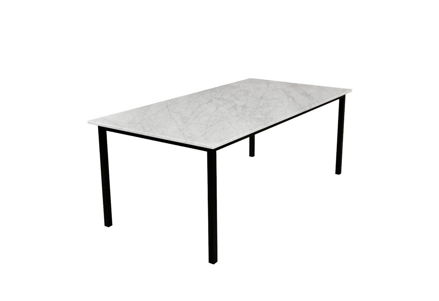 MAGNA Atelier Esstisch SAPPORO mit Marmor Tischplatte, Küchentisch, Naturstein, Dining Table, nachhaltig, 200x100x75cm von MAGNA Atelier