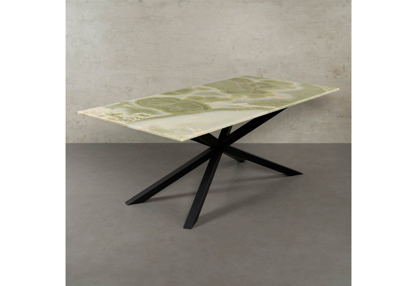 MAGNA Atelier Esstisch SPIDER mit Marmor Tischplatte, Dining Table, nachhaltig, Naturstein, Exclusive Line, 200x100x75cm von MAGNA Atelier