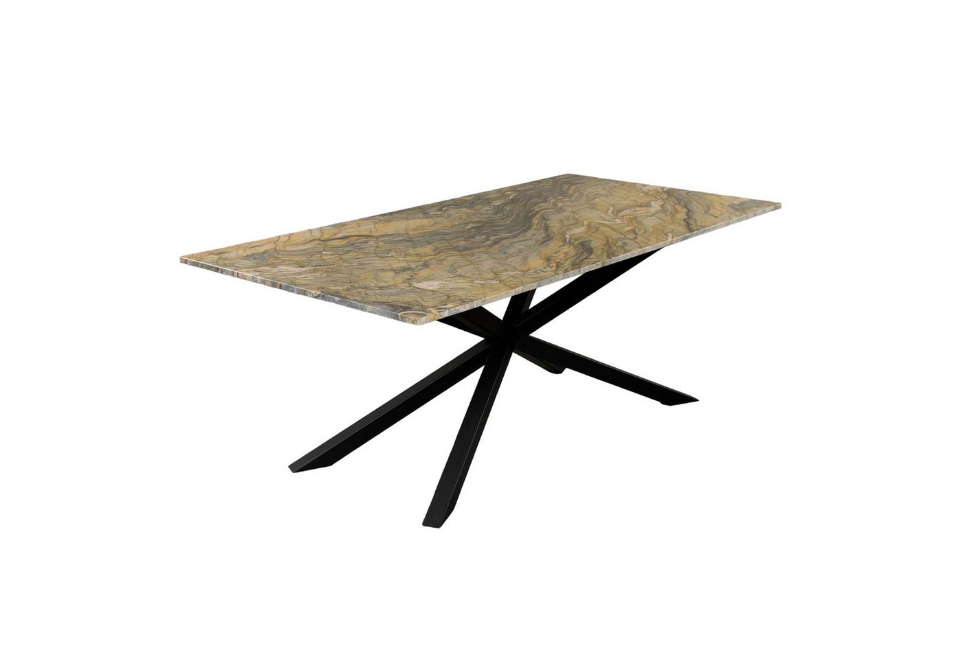 MAGNA Atelier Esstisch SPIDER mit Marmor Tischplatte, Dining Table, nachhaltig, Naturstein, Exclusive Line, 200x100x75cm von MAGNA Atelier