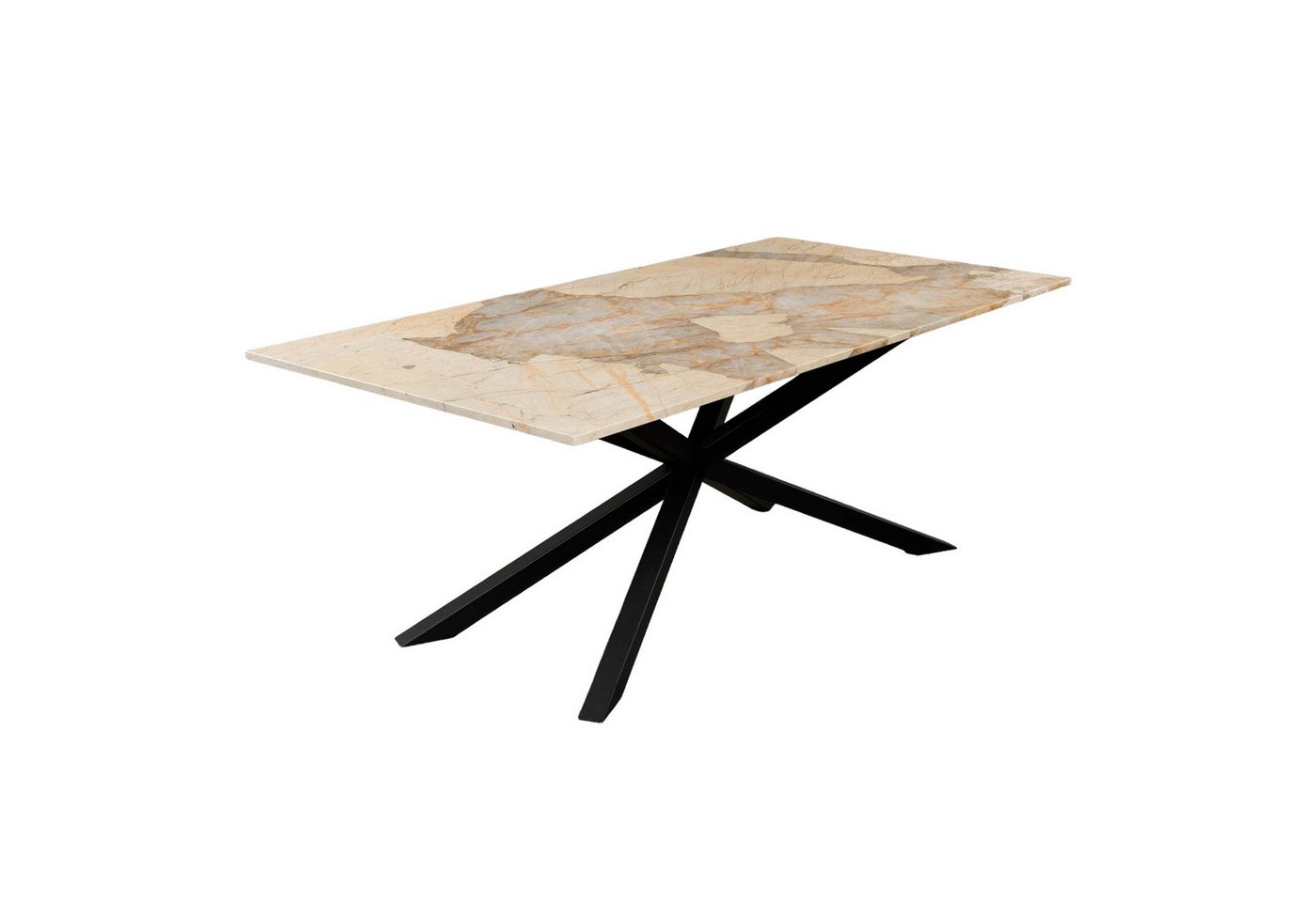 MAGNA Atelier Esstisch SPIDER mit Marmor Tischplatte, Dining Table, nachhaltig, Naturstein, Exclusive Line, 200x100x75cm von MAGNA Atelier