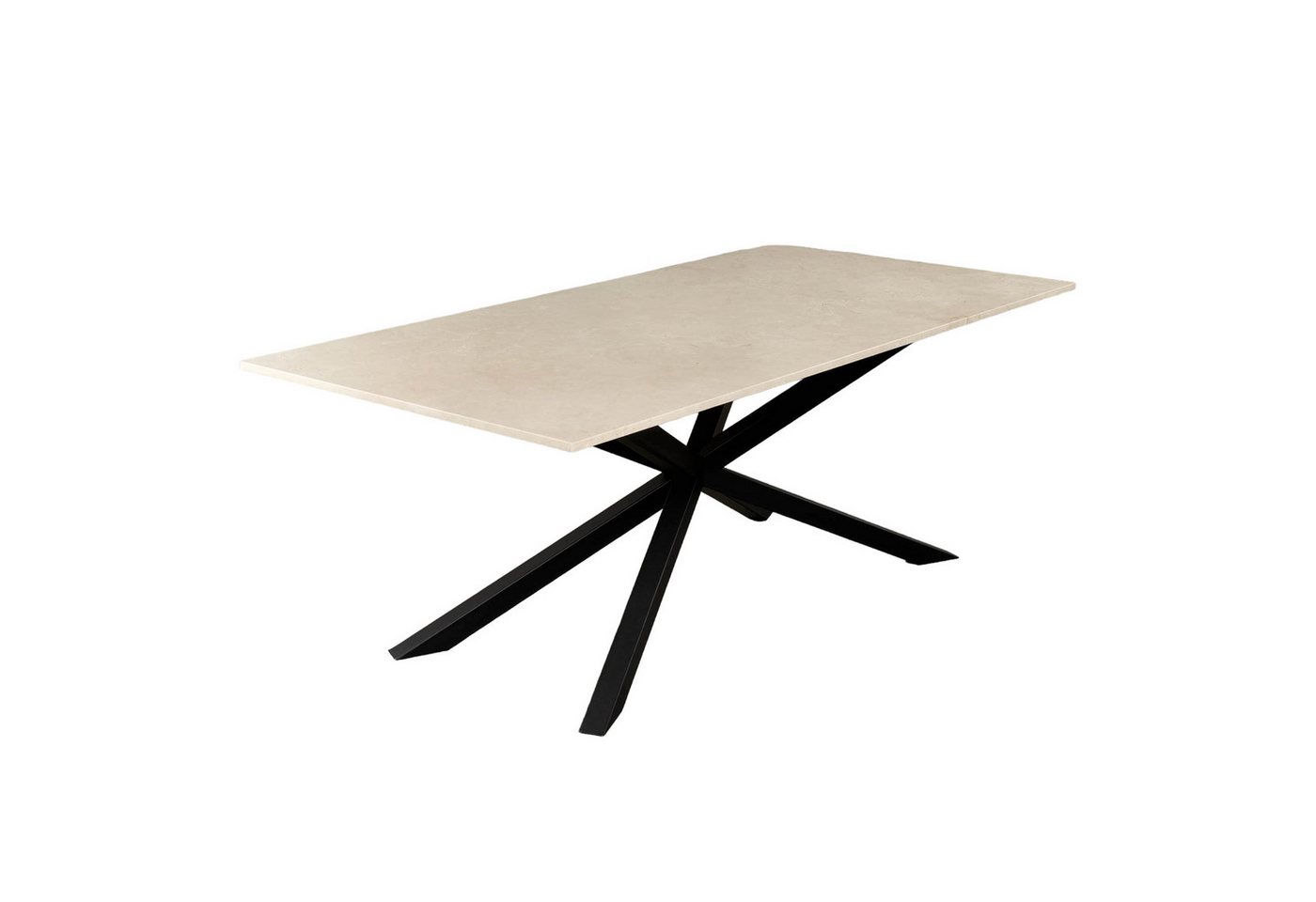 MAGNA Atelier Esstisch SPIDER mit Marmor Tischplatte, Dining Table, Küchentisch, Naturstein, 200x100cm - 160x80cm von MAGNA Atelier