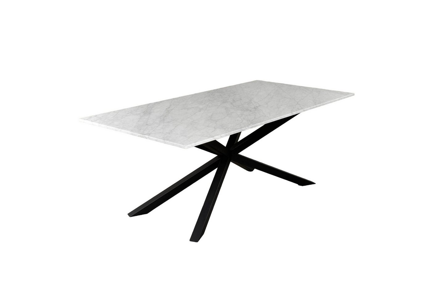 MAGNA Atelier Esstisch SPIDER mit Marmor Tischplatte, Dining Table, Küchentisch, Naturstein, 200x100cm - 160x80cm von MAGNA Atelier