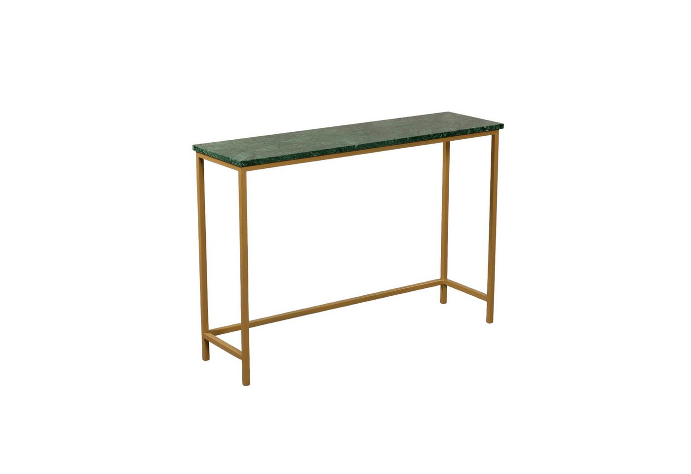 MAGNA Atelier Konsolentisch MONTE CARLO mit Marmor Tischplatte, Ablagetisch, Metallgestell, Naturstein Sideboard, 110x32x70cm von MAGNA Atelier