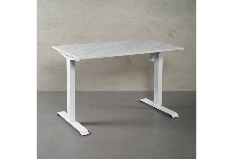 MAGNA Atelier Schreibtisch Palo Alto Marmor Schreibtisch, Einzigartiger Marmor, nachhaltig von MAGNA Atelier