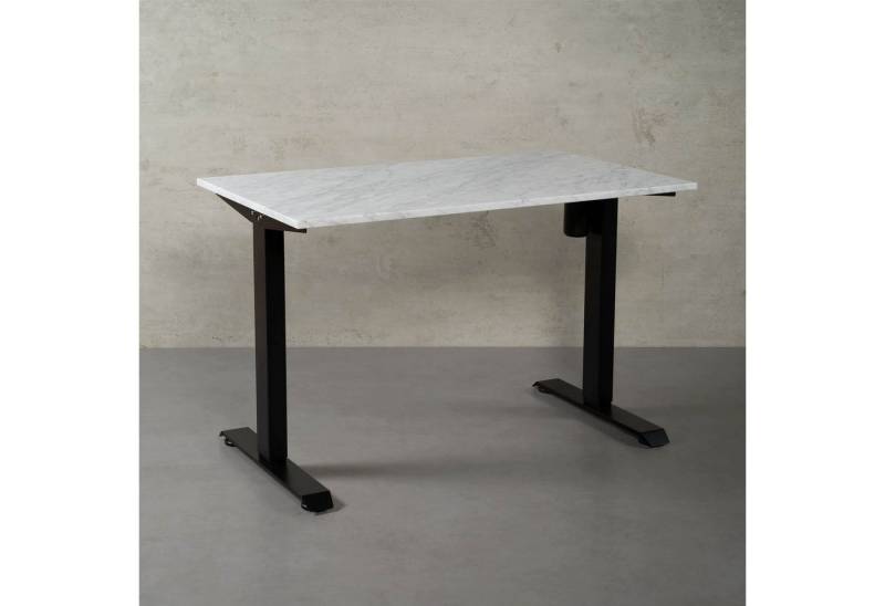 MAGNA Atelier Schreibtisch Palo Alto Marmor Schreibtisch, Einzigartiger Marmor, nachhaltig von MAGNA Atelier