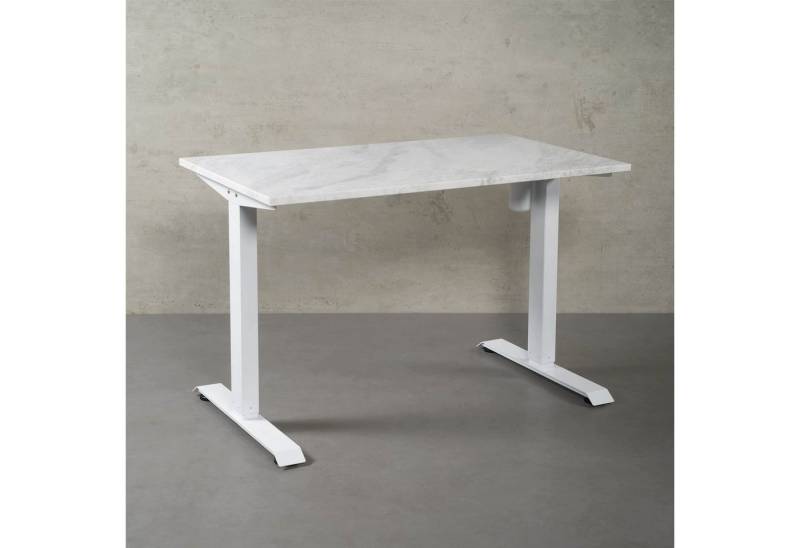 MAGNA Atelier Schreibtisch Palo Alto Marmor Schreibtisch, Einzigartiger Marmor, nachhaltig von MAGNA Atelier