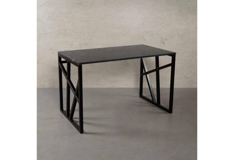 MAGNA Atelier Schreibtisch Pittsburgh Marmor Schreibtisch, Industrielles Design, nachhaltige Materialien von MAGNA Atelier