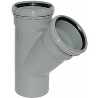 Magnaplast - ht Abzweig mit Muffe und Gummidichtungen HT-Rohr dn 110/110 45° htea von MAGNAPLAST