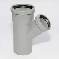Ht Abzweig mit Muffe und Gummidichtungen HT-Rohr dn 50/40 45° htea von MAGNAPLAST