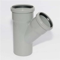 Ht Abzweig mit Muffe und Gummidichtungen HT-Rohr dn 90/75 45° htea Ht Abzweig mit Muffe und Gummidichtungen HT-Rohr dn 90/75 45° htea von MAGNAPLAST