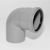 Magnaplast - ht Bogen mit Muffe und Gummidichtung HT-Rohrbogen DN110 87° htb von MAGNAPLAST