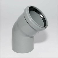 Magnaplast - ht Bogen mit Muffe und Gummidichtung HT-Rohrbogen DN90 45° htb von MAGNAPLAST