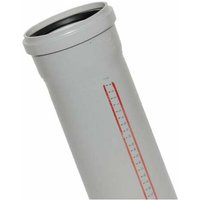 Magnaplast - ht Rohr mit Muffe und Gummidichtung HT-Rohr DN110 1000mm htme von MAGNAPLAST