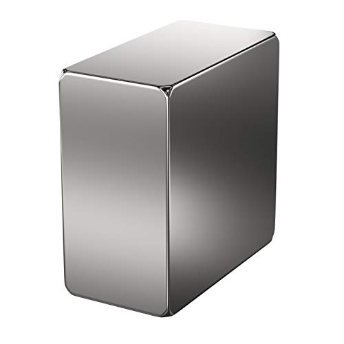 1 Stück Neodym Power-Magnet - Silber - Magnete 25x25x13 extra stark rechteckig - Haftkraft 27,5 kg - Starke Magnete Super-Magnet - Ziegel-Magnete für Whiteboard Magnettafel Magnetstreifen Werkstatt 1 Stück Neodym Power-Magnet - Silber - Magnete 25x25x13 extra stark rechteckig - Haftkraft 27,5 kg - Starke Magnete Super-Magnet - Ziegel-Magnete für Whiteboard Magnettafel Magnetstreifen Werkstatt von MAGNETE.COM