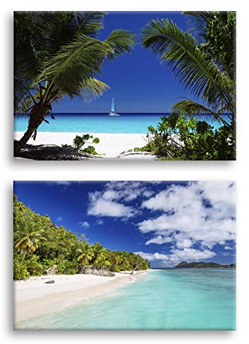 2er Set Kühlschrankmagnete Georgette+Therese, 80x54mm, Bildmagnet, Fotomagnet Seychellen Strand Traumstrand Insel Palmen Palmenstrand Magnete für Kühlschrank, Magnettafel 2er Set Kühlschrankmagnete Georgette+Therese, 80x54mm, Bildmagnet, Fotomagnet Seychellen Strand Traumstrand Insel Palmen Palmenstrand Magnete für Kühlschrank, Magnettafel von MAGNETE.COM
