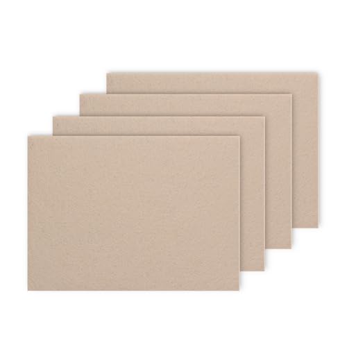 Extra Starke Filzgleiter Selbstklebend 5mm – 4er Set Möbelgleiter 20x15cm Zuschneidbar – Super Klebekraft für schwere Möbel – rutschfest & Kratzschutz –Beige von MAGOSIS