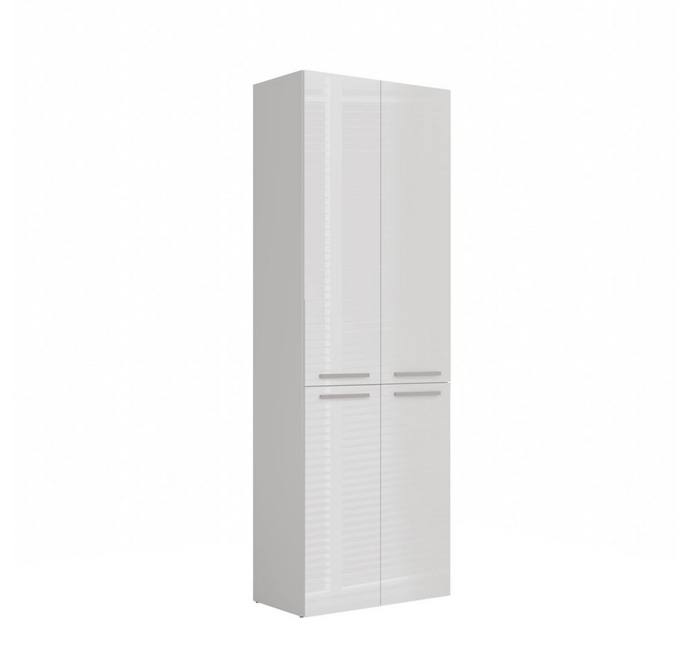 MAGOWA Badkommode Badezimmerschrank NEL 2 mit Türen & Körben, in verschiedenen Farben (Höhe: 174 cm - Breite: 60 cm - Tiefe: 30 cm), In mehreren modernen Farbvarianten wählbar von MAGOWA