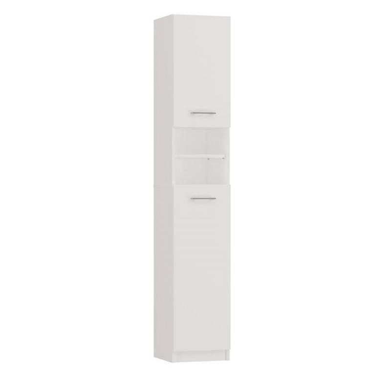 MAGOWA Badkommode Moderner Badezimmerschrank MARBELA - Säulenregal (auch kombinierbar im Set), Schlank & platzsparend - nur 32 cm breit von MAGOWA
