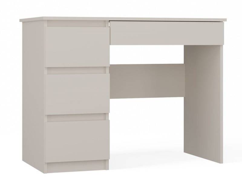 MAGOWA Schreibtisch Funktionaler Schreibtisch „MIJAS“ – 4 Schubladen (Links oder Rechts) (1 Tisch), ideal für Homeoffice, Jugendzimmer und kleine Räume von MAGOWA