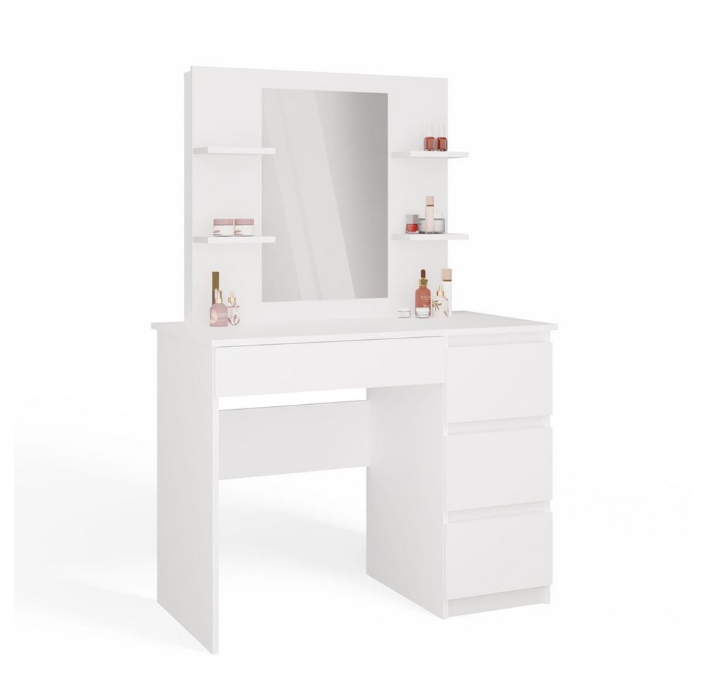 MAGOWA Schreibtisch MIJAS Schreibtisch – flexibel links oder rechts aufbaubar (1 Tisch), ideal für Homeoffice, Jugendzimmer und kleine Räume von MAGOWA