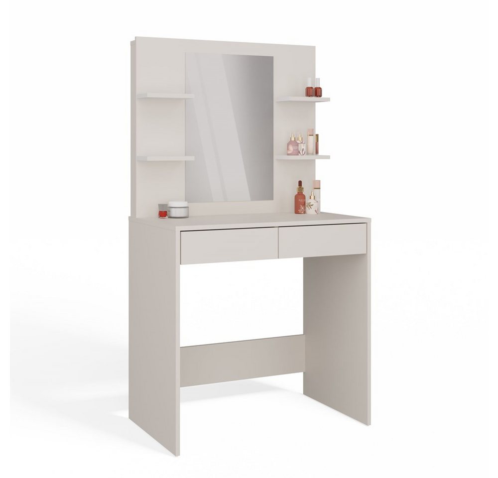 MAGOWA Schreibtisch MIJAS multifunktional – flexibel links oder rechts aufbaubar (1 Tisch), ideal für Homeoffice, Jugendzimmer und kleine Räume von MAGOWA