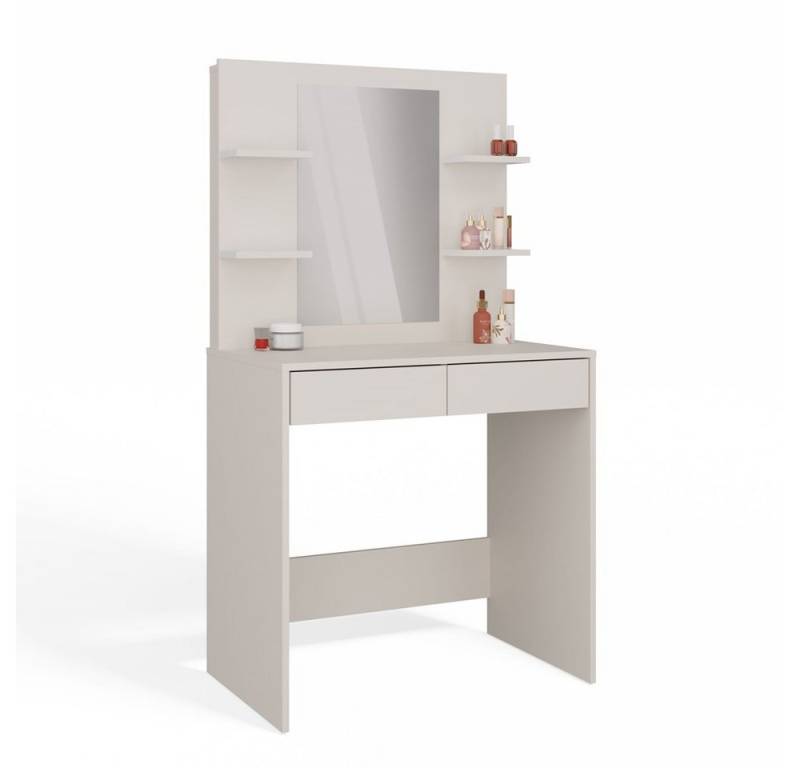 MAGOWA Schreibtisch MIJAS multifunktional – flexibel links oder rechts aufbaubar (1 Tisch), ideal für Homeoffice, Jugendzimmer und kleine Räume von MAGOWA