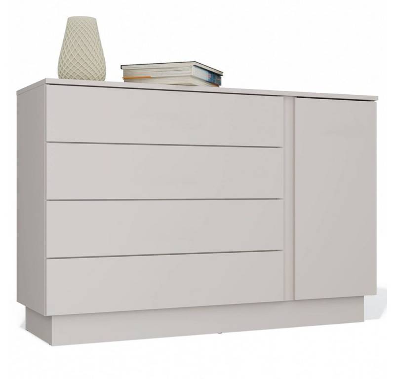 MAGOWA Schubkastenkommode MODERNE KOMMODEN & NACHTTISCHE – SERIE AMBER, griffloser Fronten mit TIP-ON-System von MAGOWA