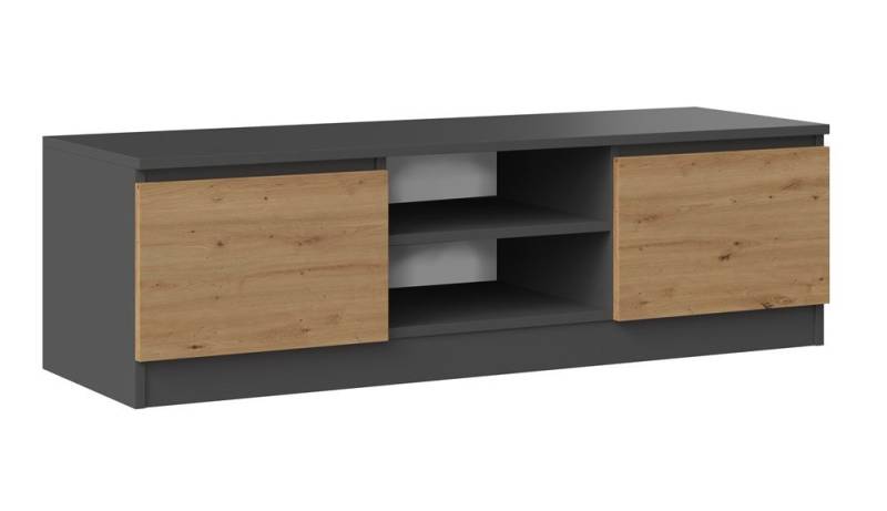 MAGOWA TV-Schrank MODERNER TV-SCHRANK / TV-STÄNDER – MODELL 120 CM (1er Set) von MAGOWA