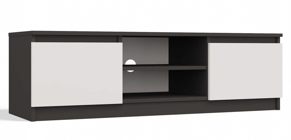 MAGOWA TV-Schrank MODERNER TV-SCHRANK / TV-STÄNDER – MODELL 120 CM (1er Set) von MAGOWA