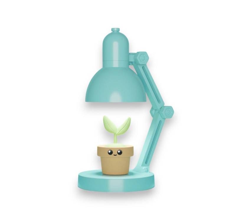 MAGS LED Dekolicht Deko-Tischlampe mit Schwenkarm - Mini-Lampe Tier-/Pflanzenmotiv, LED, LED fest integriert, Katze, Fuchs oder Pflanze – energiesparend, modern & niedlich von MAGS