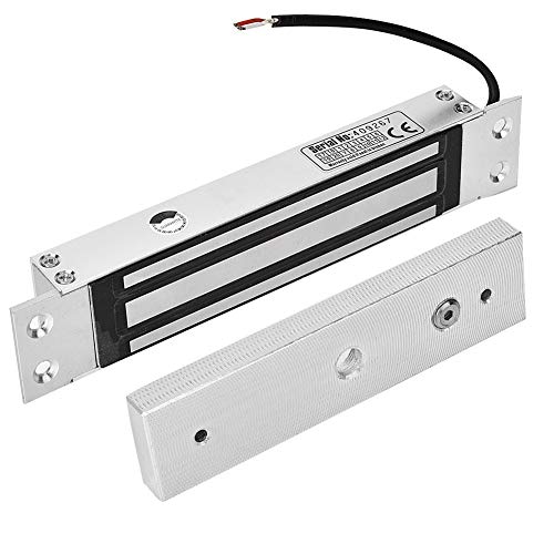 MAGT Elektrisches Schloss, 12 V, elektrisch, elektromagnetisch, bündig, eingebettet, 12 V DC, 180 kg, Haltekraft für Zugangskontrolle, einfache Tür von MAGT