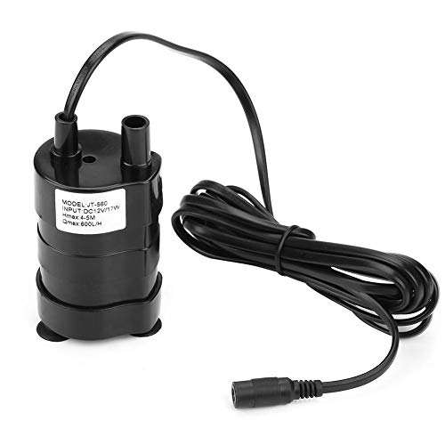 MAGT 12v Mini Tauchpumpe, Mini Long Life Low Noise Hohe Hydraulische Leiter DC Brushless Tauchwasserpumpe 12V -20-90 von MAGT