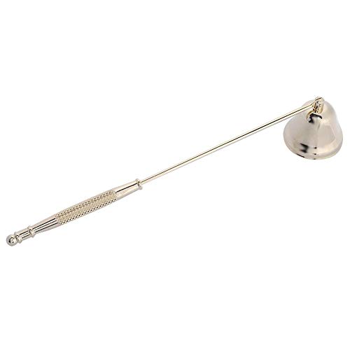 MAGT Kerzenlöscher, Edelstahl Kerzenauslöscher Glockenförmige Docht Löscher Kerzenabdeckung Kerzenwerkzeug Edelstahl Candle Extinguisher(Gold) von MAGT