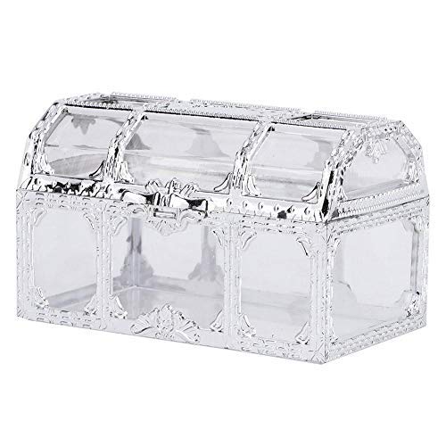 MAGT Süßigkeiten Box, Transparent Geschenkbox 12 Stück Hochzeit Zuckerdosen Pralinenschachtel Candy Boxen für Hochzeit Geburtstag(Splitter) von MAGT