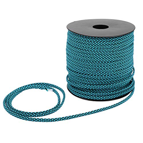MAGT Core Paracord, 50M 4MM Dickes 7 Core Paracord Rescue Bindezelt Lanyard Campingseil für das Weben von Armbändern im Freien(Bule) von MAGT