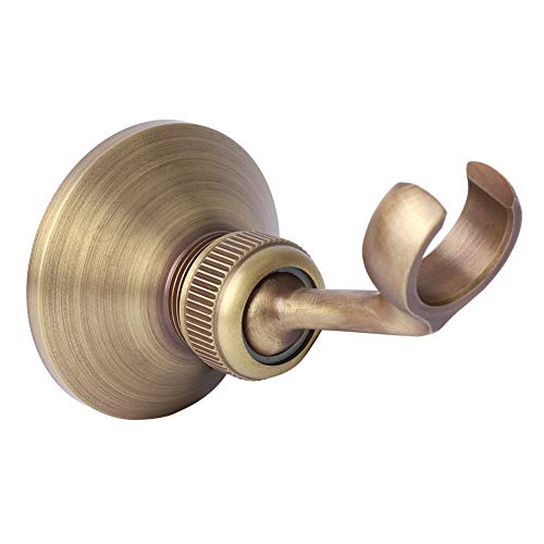 Duschkopfhalter - MAGT Einstellbare Messing-Galvanik-Duschkopfhalter Beständig Stilvolle Duschkopfhalterung Basis For Badezimmerzubehör Zu Hause von MAGT