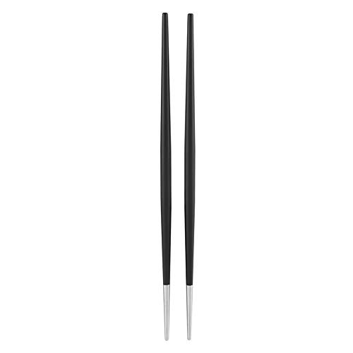 MAGT Essstäbchen, 304 Edelstahl Wunderschön Japanisches Sushi Essstäbchen Geschirrset(Schwarz) von MAGT