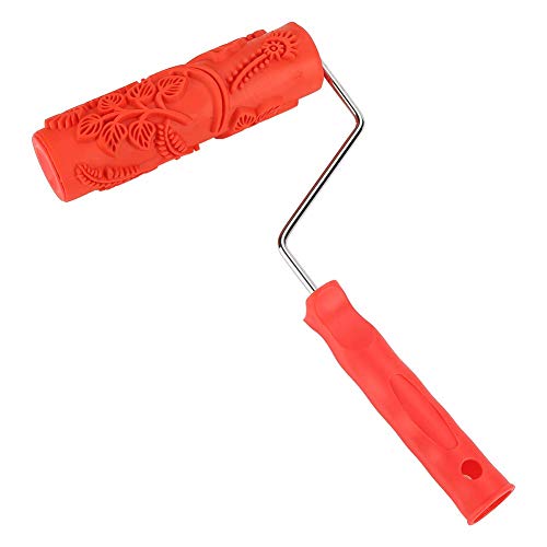 MAGT Farbroller, 7 Zoll Farbwalzen Gummi Farbpinsel Malerwalze Bügel Prägung Textur Wanddruck Malerwalze Rollenwerkzeug mit Griff für Wandfarbe Deko MAGT Farbroller, 7 Zoll Farbwalzen Gummi Farbpinsel Malerwalze Bügel Prägung Textur Wanddruck Malerwalze Rollenwerkzeug mit Griff für Wandfarbe Deko von MAGT