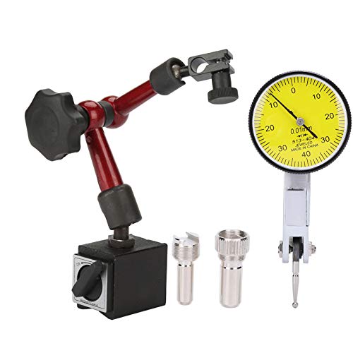 MAGT Magnetfußhalter, Magnethalter mit Messuhr, Universal Flexibler Starker Magnetische Korrekturanzeige Ständer Dial Test Indicator Magnetfuß Halter von MAGT