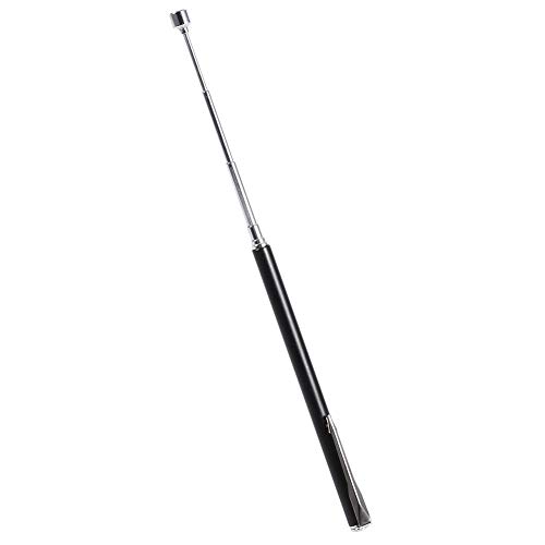 MAGT Magnetstab, Magnet Teleskopstab Tragbar Magnetheber Magnetische Teleskopstab Aufnahmewerkzeug Teleskopmagnet Stabmagnet Handgerät (Schwarz) von MAGT