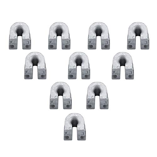 MAGT Ösenhülsen, 10PCS Rasentrimmer Advance Trimmerkopf Ösenhülsen for STIHL 25-2 Autocut Trimmerkopf 4002 713 8300 8301 von MAGT