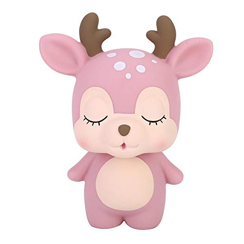 MAGT Spardose, Cartoon Hirsch Form Sparbüchse Weiche Kunststoff Sparschwein Münzbox Geldsparbox für Kinder Junge Mädchen Erwachsene Home Dekoration MAGT Spardose, Cartoon Hirsch Form Sparbüchse Weiche Kunststoff Sparschwein Münzbox Geldsparbox für Kinder Junge Mädchen Erwachsene Home Dekoration von MAGT