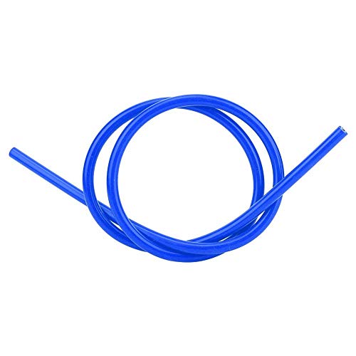 MAGT Zündkabel, 8mm Hochleistungs Silikon Zündkerzenkabel Auto Zündleitung Auto Zünddraht Ersatzteile Zubehör(Blau) von MAGT