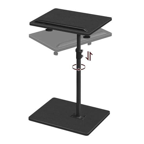 MAHANCRIS 360° Drehbarer Beistelltisch mit Einstellbarer Höhe von 50,8-75 cm, Sofatisch, C-förmiger Nachttisch, Couchtisch, mit Telefon- und Tablet-Steckplatz, für kleine Räume, Schwarz AETBK4501 MAHANCRIS 360° Drehbarer Beistelltisch mit Einstellbarer Höhe von 50,8-75 cm, Sofatisch, C-förmiger Nachttisch, Couchtisch, mit Telefon- und Tablet-Steckplatz, für kleine Räume, Schwarz AETBK4501 von MAHANCRIS