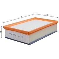 Luftfilter Lx3503 Knecht Luftfilter Lx3503 Knecht von MAHLE